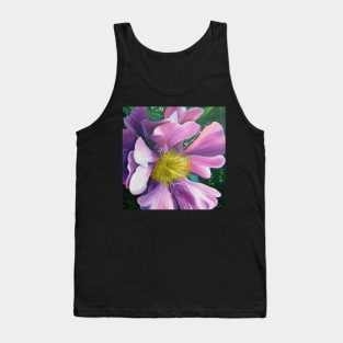 Pink Camellia Tank Top